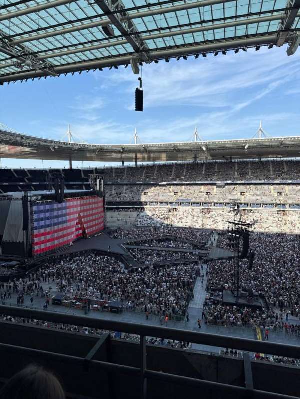 Stade de France, bloc: U, rangée: 62, place: 07