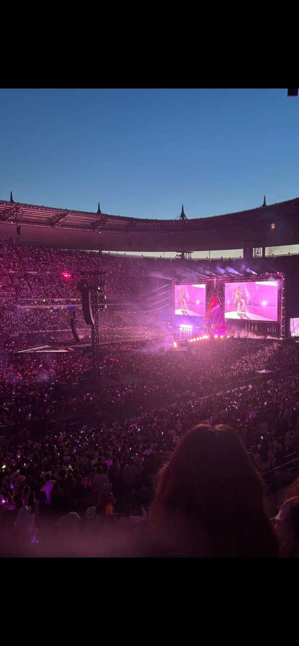 Stade de France, bloc: E4, rangée: 36, place: 27