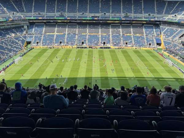 Lumen Field, bloc: 309, rangée: BB, place: 13