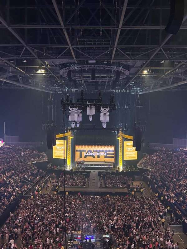 The O2, London, bloc: 412, rangée: C, place: 722