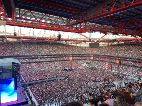 Estádio da Luz, bloc: 42, rangée: AB, place: 14
