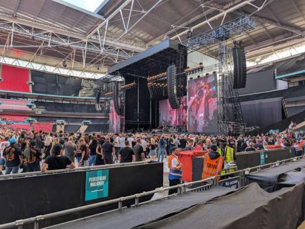 Wembley Stadium, bloc: 142, rangée: 4, place: 289