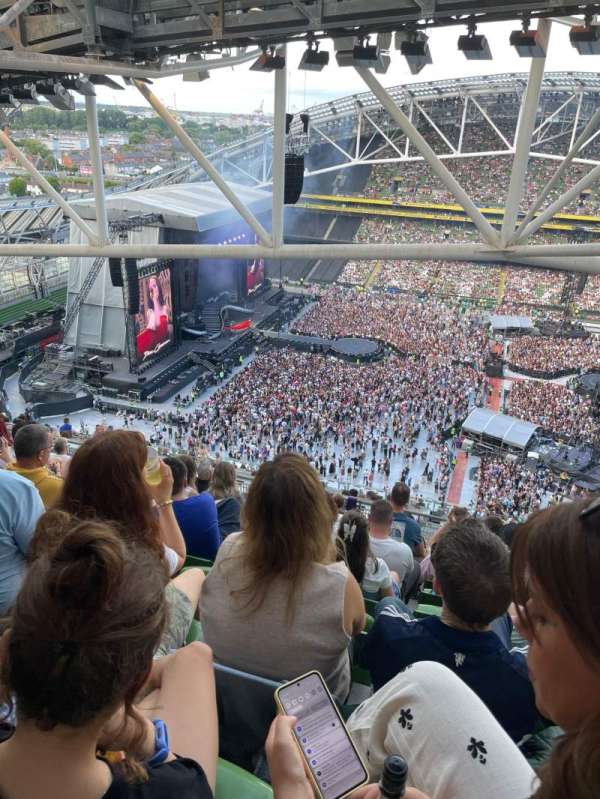 Aviva Stadium, bloc: 525, rangée: mm, place: 18