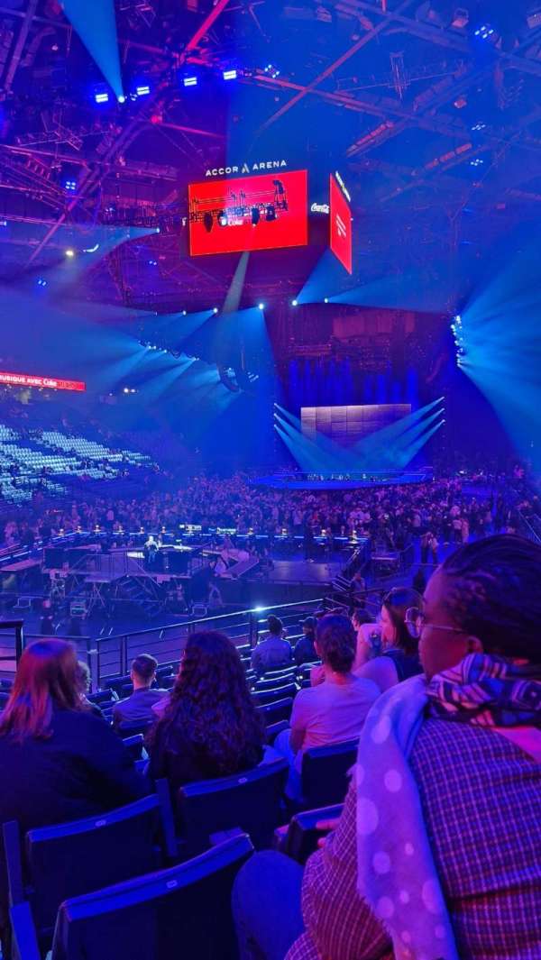 Accor Arena, bloc: Balcon B, rangée: 13, place: 14