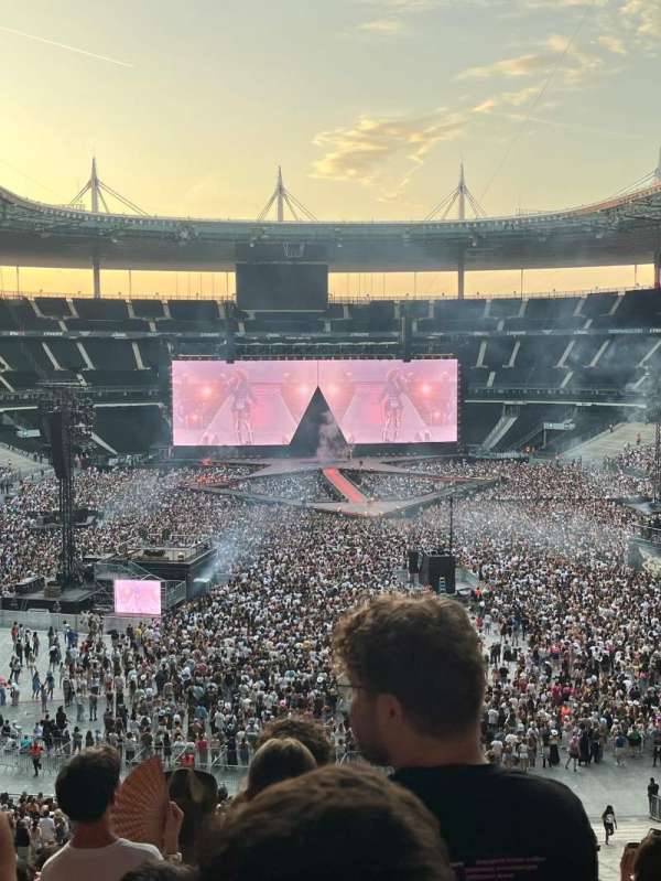 Stade de France, bloc: Sud, rangée: Y, place: 15