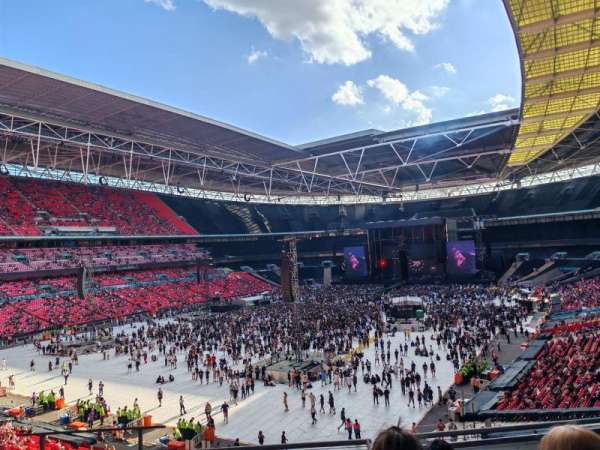 Wembley Stadium, bloc: 209, rangée: 5, place: 181