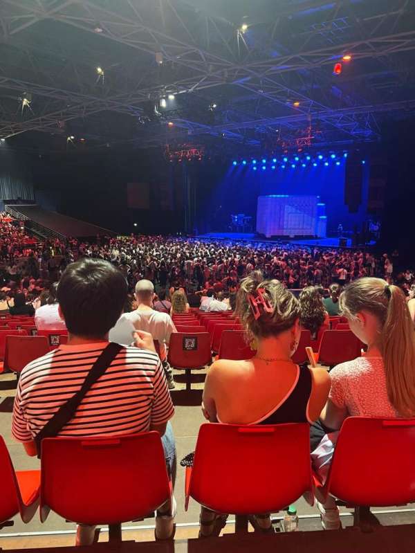 Zénith Paris, bloc: P, rangée: 25, place: 229