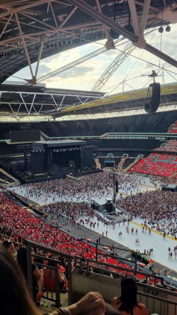 Wembley Stadium, bloc: 521, rangée: 24, place: 222