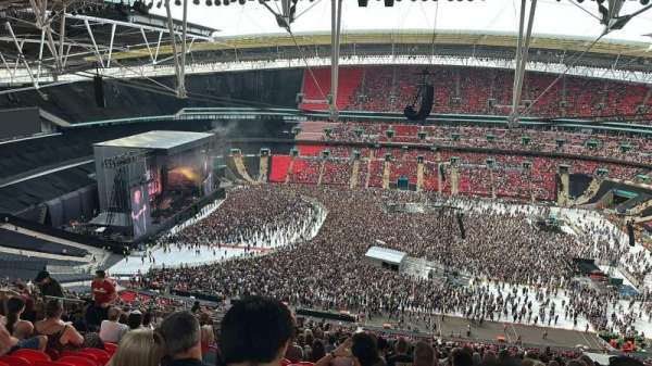 Wembley Stadium, bloc: 527, rangée: 37, place: 1