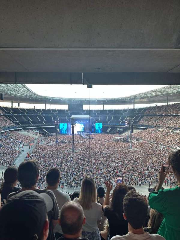 Stade de France, bloc: Y14, rangée: 57, place: 25