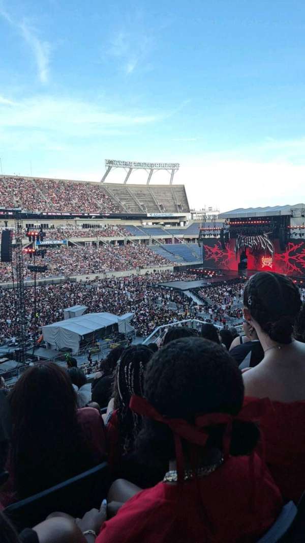 Camping World Stadium, bloc: P39, rangée: M, place: 14