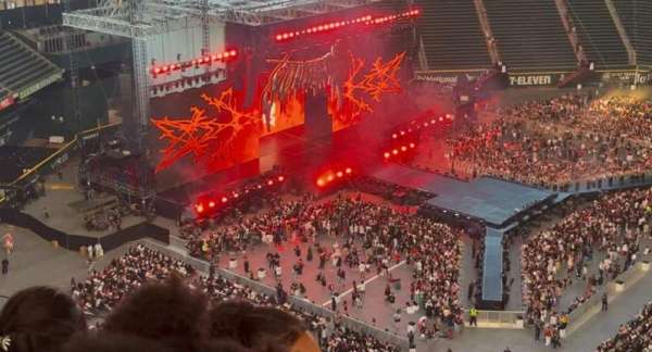 Globe life field, bloc: 303, rangée: 12, place: 17