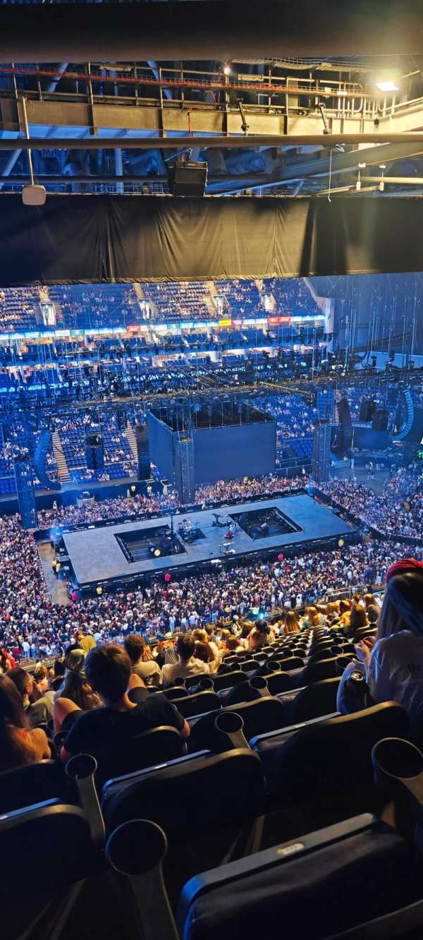 The O2, London, bloc: 418, rangée: U, place: 882