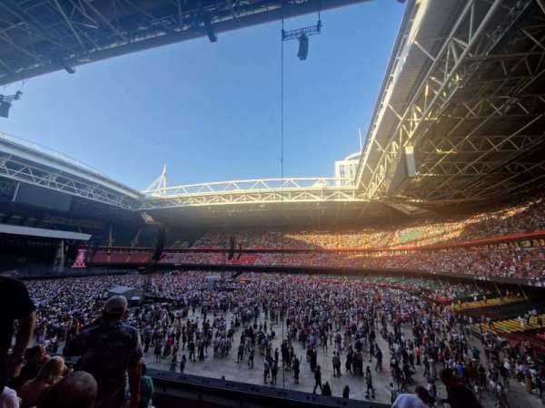 Principality Stadium, bloc: M, rangée: 6, place: 18