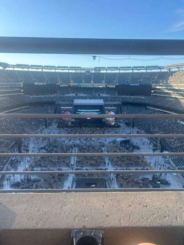 MetLife Stadium, bloc: 326, rangée: 5, place: 11