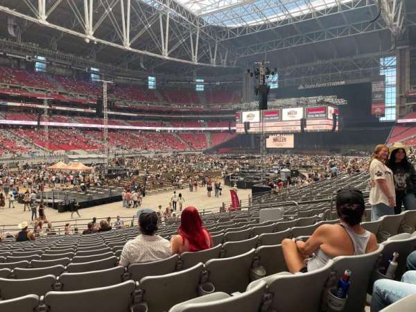 State Farm Stadium, bloc: 114, rangée: 17, place: 10