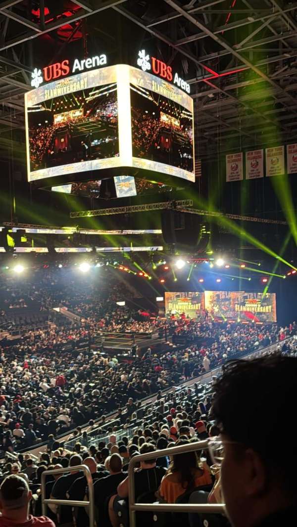 UBS Arena, bloc: 107, rangée: 24, place: 2