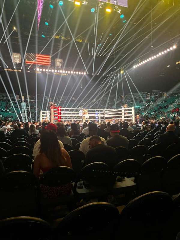 MGM Grand Garden Arena, bloc: Floor G, rangée: K, place: 9