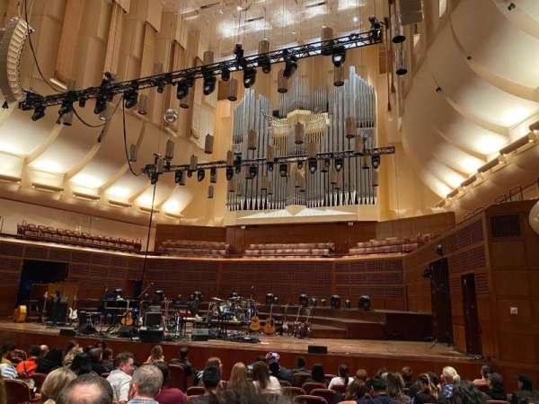 Davies Symphony Hall, bloc: Orchestra R, rangée: L, place: 14
