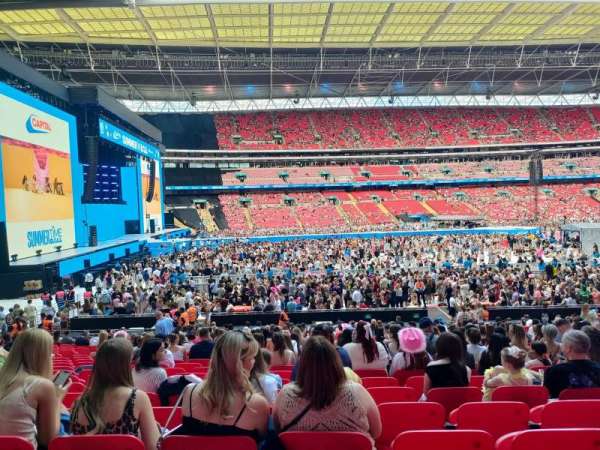 Wembley Stadium, bloc: 126, rangée: 26, place: 85
