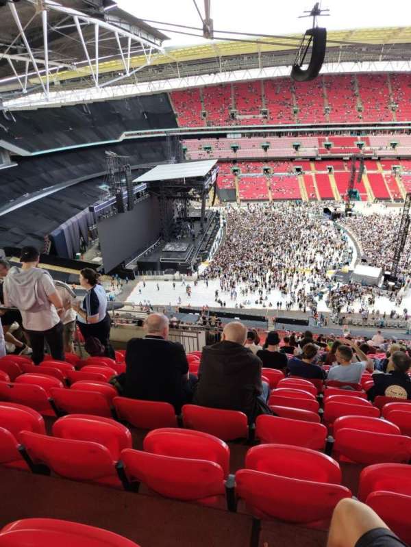 Wembley Stadium, bloc: 529, rangée: 28, place: 66