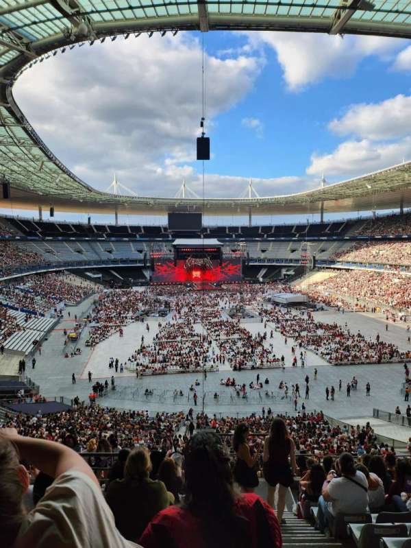 Stade De France, bloc: Y14, rangée: 54, place: 28