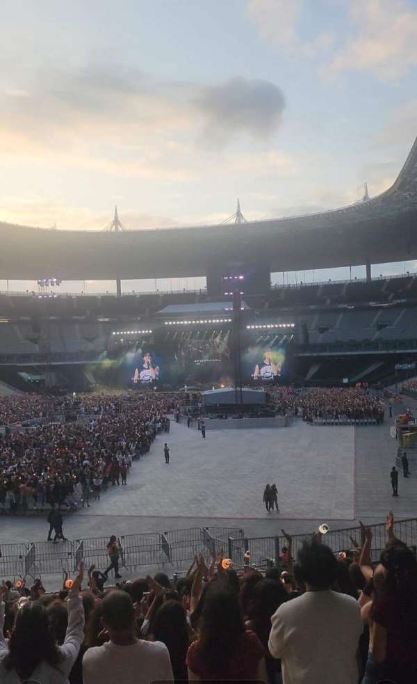 Stade de France, bloc: A6, rangée: 28, place: 22