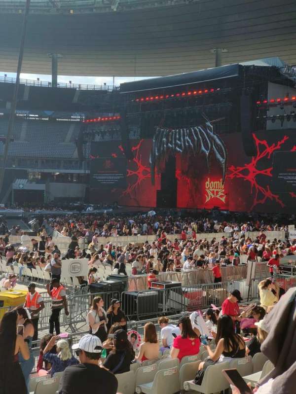 Stade de France, bloc: G6, rangée: 14, place: 30