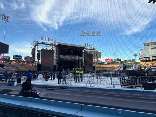 Dodger Stadium, bloc: 27BL, rangée: F, place: 2