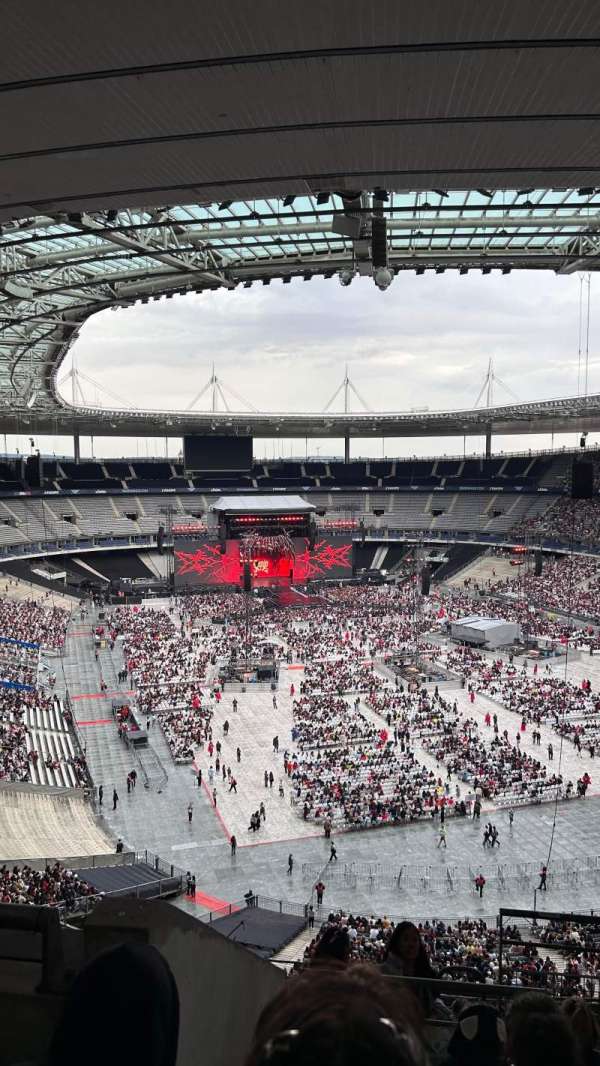 Stade de France, bloc: Y6, rangée: 74, place: 21