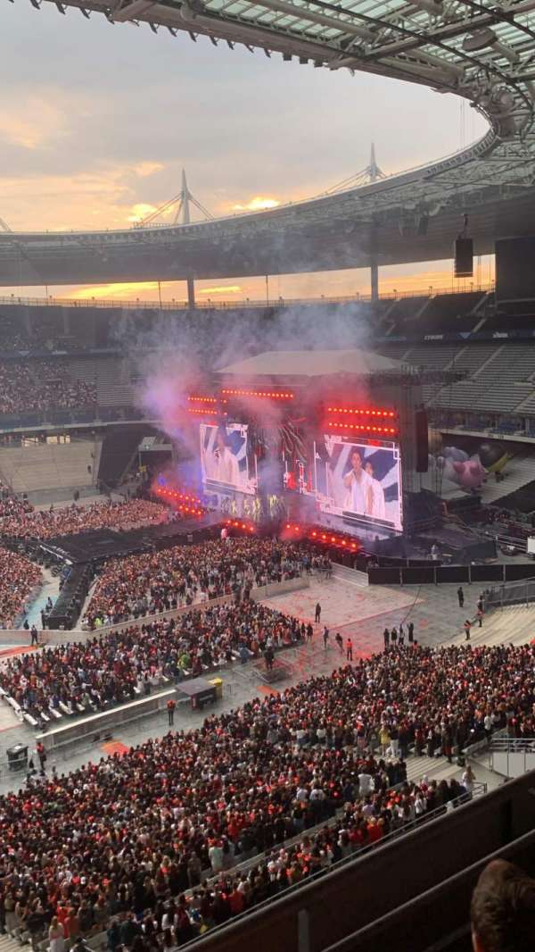 Stade de France, bloc: G1, rangée: 63, place: 9