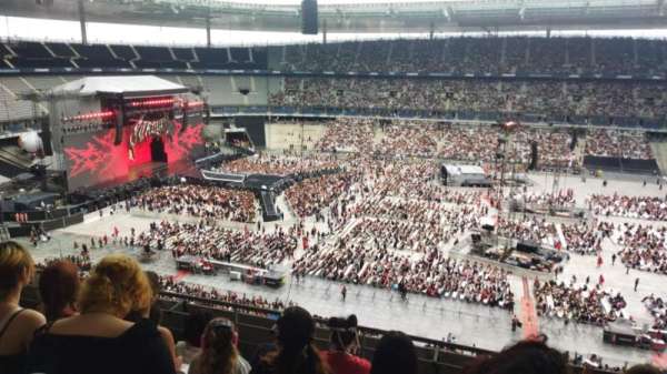 Stade de France, bloc: U1, rangée: 66, place: 14