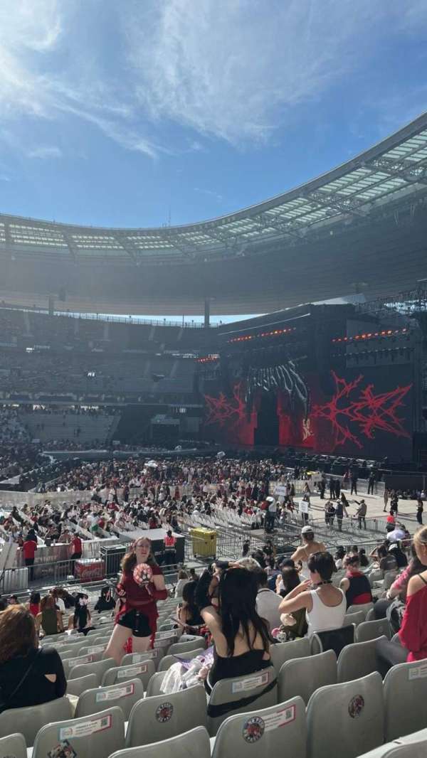 Stade de France, bloc: G8, rangée: 24, place: 19