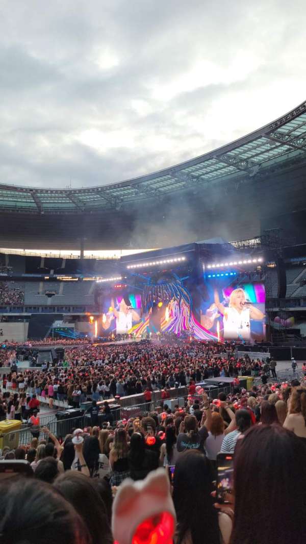 Stade de France, bloc: G6, rangée: 16, place: 34