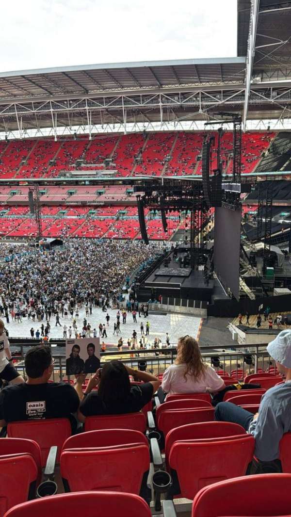 Wembley Stadium, bloc: 248, rangée: 14, place: 197