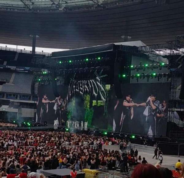 Stade de France, bloc: G7, rangée: 18, place: 13