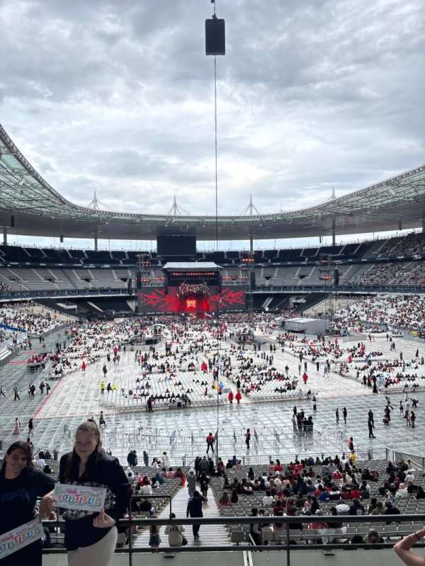 Stade de France, bloc: Y14, rangée: 39, place: 22