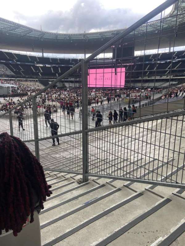 Stade de France, bloc: B, rangée: 15, place: 12