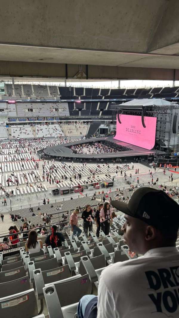 Stade de France, bloc: E10, rangée: 56, place: 21