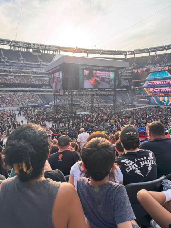 MetLife Stadium, bloc: 115a, rangée: 30, place: 9