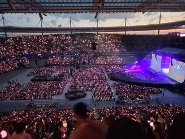 Stade de France, bloc: G1, rangée: 79, place: 14