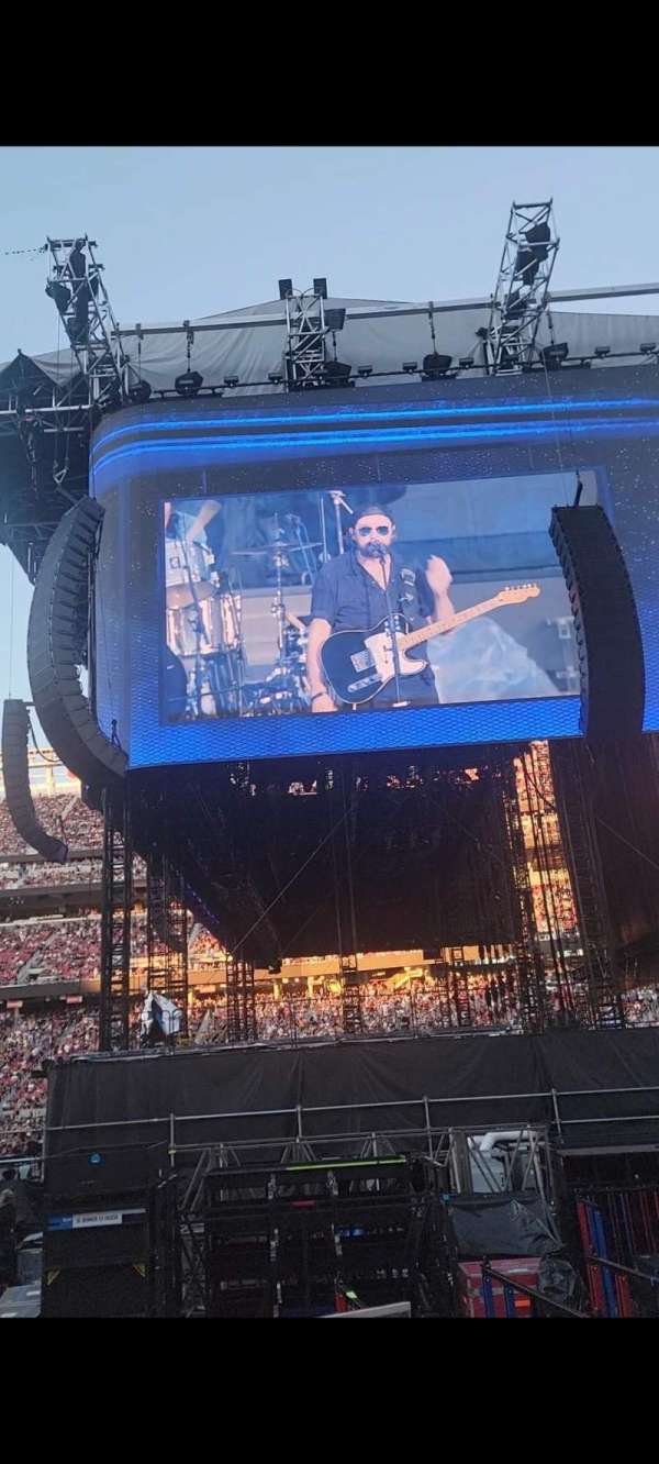 Levi's Stadium, bloc: 133, rangée: 3, place: 20