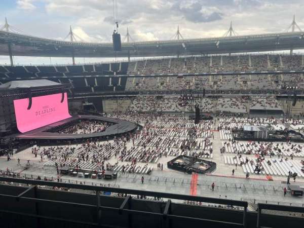 Stade de France, bloc: U, rangée: 63, place: 14