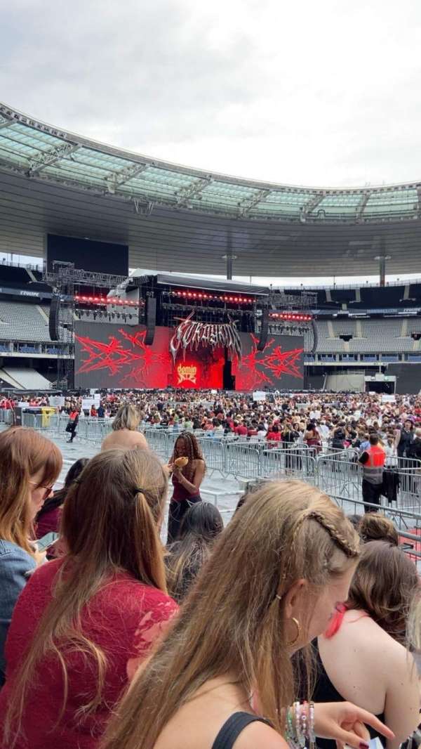 Stade de France, bloc: D4, rangée: 6, place: 11