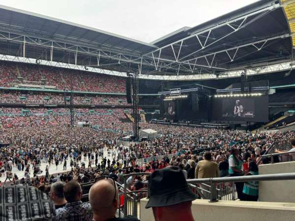 Wembley Stadium, bloc: 102, rangée: 35, place: 3