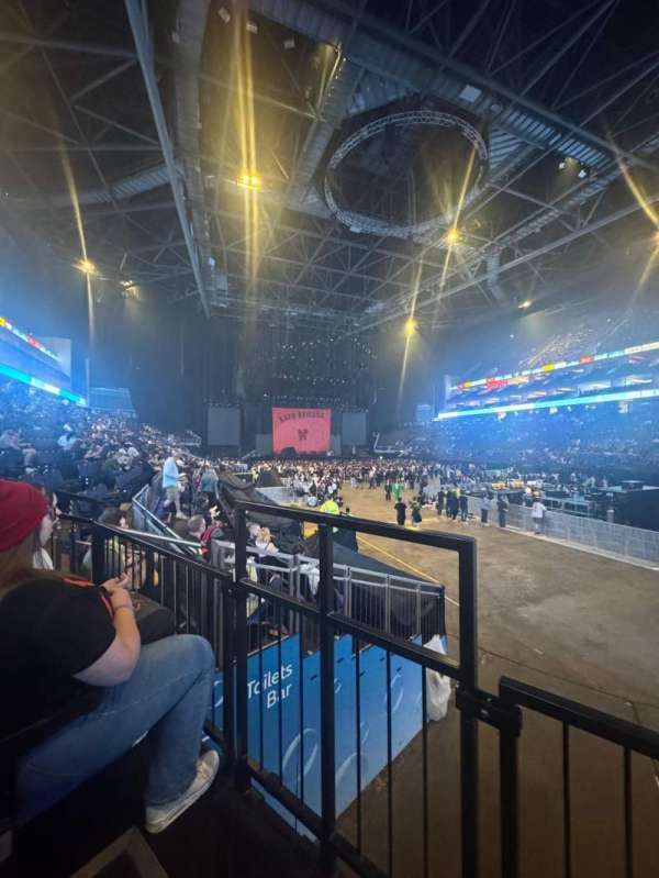 The O2, London, bloc: 104, rangée: K, place: 140
