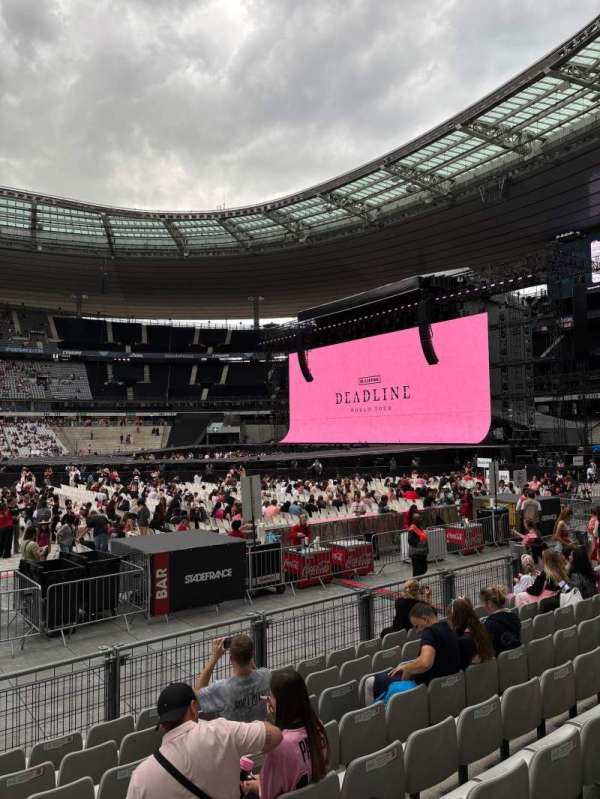 Stade de France, bloc: G7, rangée: 9, place: 17