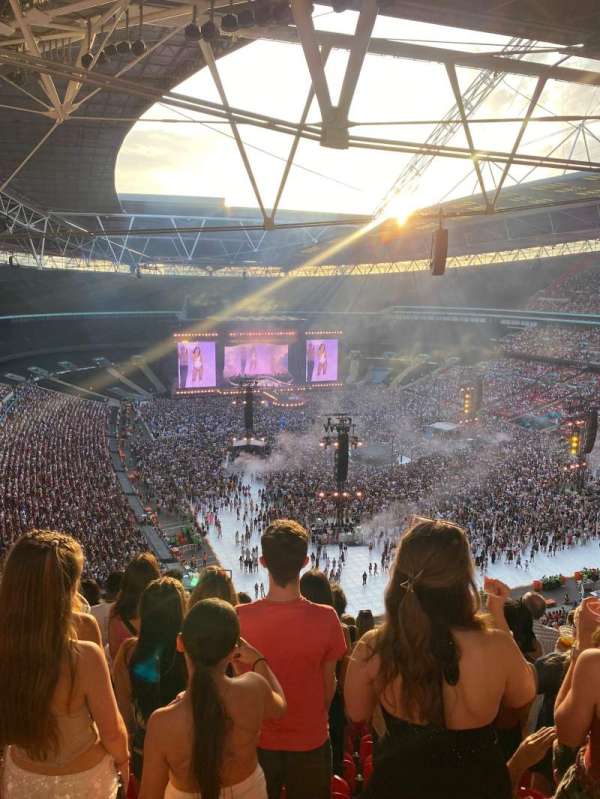 Wembley Stadium, bloc: 517, rangée: 21, place: 117