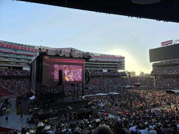 Levi's Stadium, bloc: 121, rangée: 36, place: 20