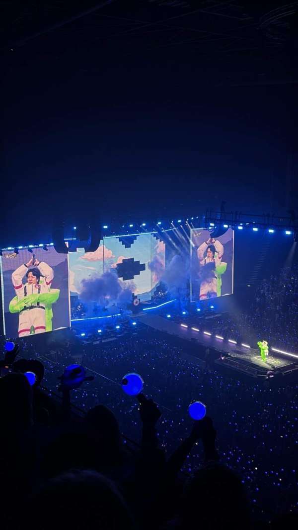 The O2, London, bloc: 406, rangée: D, place: 575